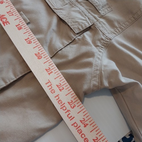 Camicia uomo Rugged Earth Outfitters taglia L con bottoni colore kaki pesca - Foto 5 di 6