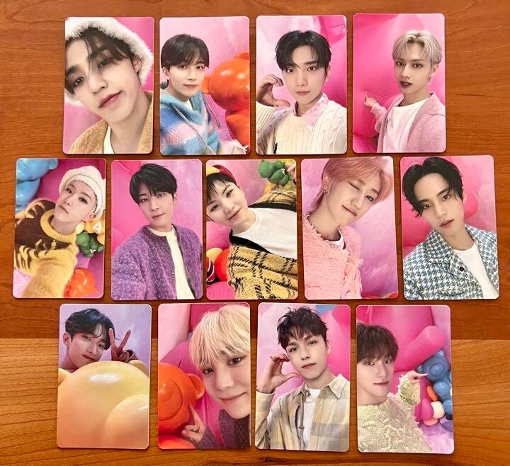 SEVENTEEN Japan 1st EP DREAM photo card set of 13 Type C complete