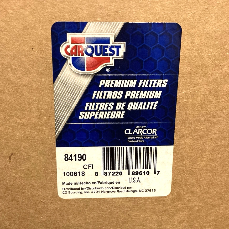 Filtro lubricante de aceite de motor Carquest 84190 reemplaza Baldwin BD7325 Wix 57190 LFP2190 Foto 2 de 2