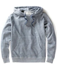 Outerknown Hoodie Men SMALL Jaspe Navy Fleece Afterhood Sweatshirt Huckberry NWT