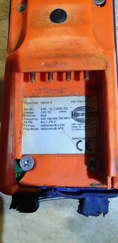 HBC Radiomatic Remote-Control MICRON 5 Funkfernsteuerung - Bild 4 von 6