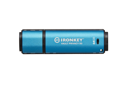 Kingston IronKey Vault Privacy Series USB Drive for Data Protection, IKVP50/64GB - Bild 2 von 6