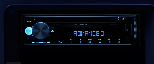 Pioneer Carrozzeria DEH-5400 1DIN CD Bluetooth Car Audio Cable Microphone JAPAN - Picture 7 of 12