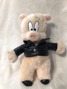 porky pig stuffed animal