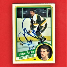 Autographed Steve Payne 1984 O-Pee-Chee Card 106 A7
