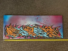 Graffiti Street Art Canvas Painting