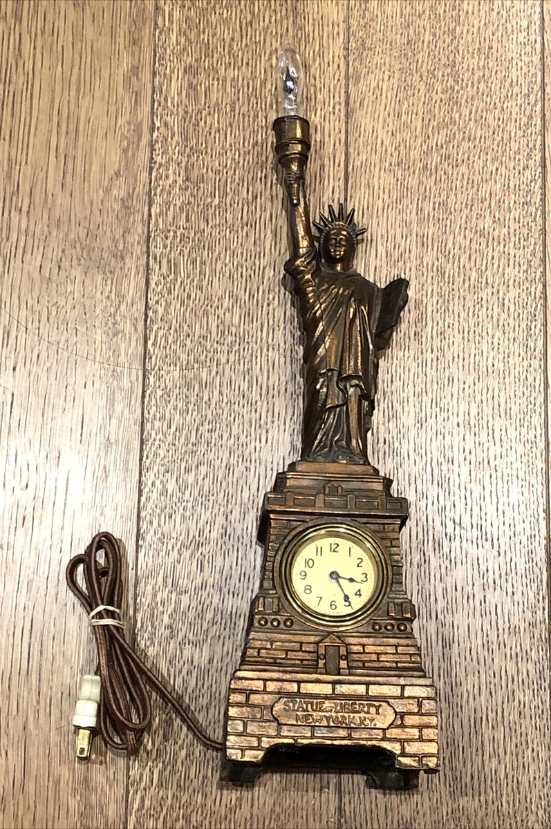 Statue of liberty lamp antique deals