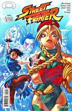 STREET FIGHTER #2 VARIANT ISSUE SIGNED BY ARTIST ALVIN LEE