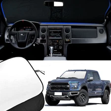 For Ford F150 2021-2024 Windshield Sunshade Window Sun Visor Protector Blocks UV