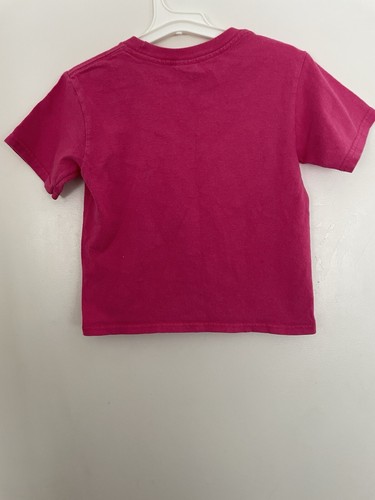 Camisetas para niños pequeñas niñas lindas coloridas animales marinos capa mayo algodón camiseta rosa 4T - Imagen 4 de 4