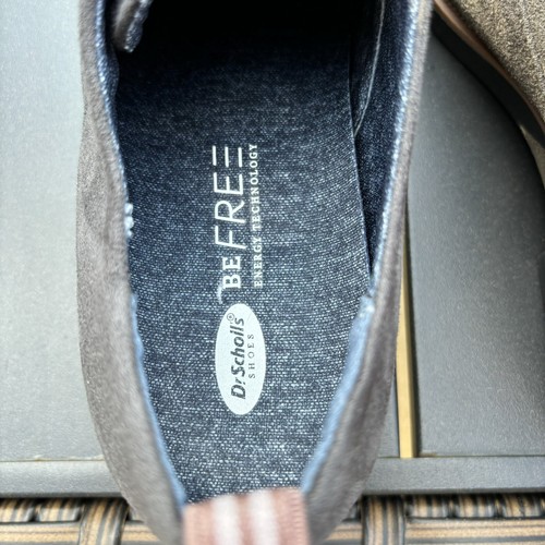 DR. SCHOLLS GLISTEN DUNKELGRAU SLIPPER DAMEN GRÖSSE 9,5 BE FREE ENERGY TECHNOLOGY - Bild 7 von 9
