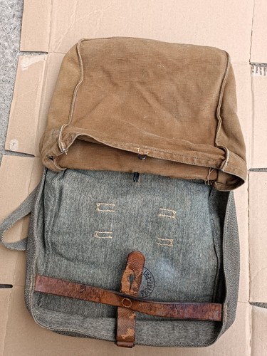 WWII WW2 Original Swiss army bread bag 1940 - Picture 9 of 9