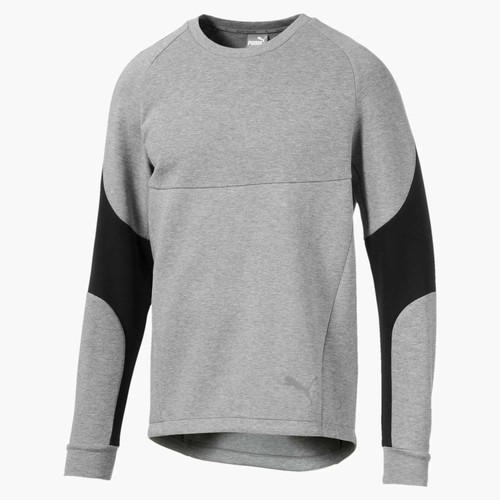 puma evostripe crew sweatshirt