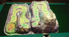 Vintage Tornado Rex Plastic Playing Surface 3-D Game Board 1991 Parker Brothers