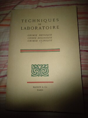 Buch Chemie 1947 Physikalische, biologische, klinische Labortechniken