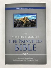 The Charles F. Stanley Life Principles Bible  NIV Thomas Nelson, 2017 HARDCOVER