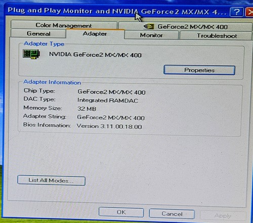 ASUS AGP-VT100 Nvidia Geforce2 MX400 32MB VGA AGP Card - Picture 4 of 4