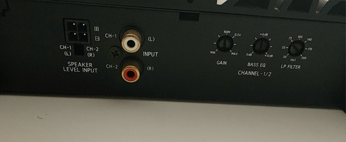 ALPINE MRP-M450 モノパワーアンプ Alpine MRP-M450 Mono subwoofer amplifier 400 watts RMS x 1