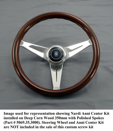 Countersunk Screw to Hex Head Bolt Conversion Kit for Nardi Anni Horn Button Kit - Picture 9 of 12