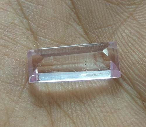 6.60Ct Natural Baguette Cut Pink Kunzite Excellent Quality Lustrous Unheated Gem - Picture 10 of 10