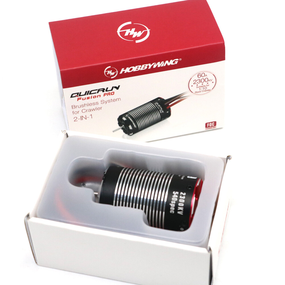 HobbyWing QuicRun Fusion Pro 540 2300KV Brushless Sensory