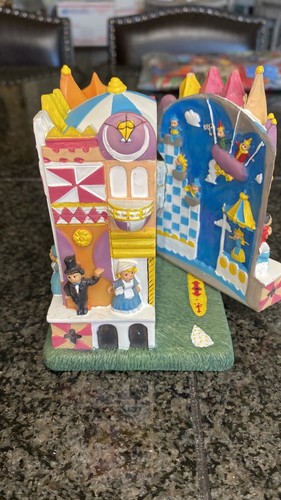 Disney Attraction Figure "It's a Small World" Hinged Resin Box Figurine ~ READ - Picture 4 of 19