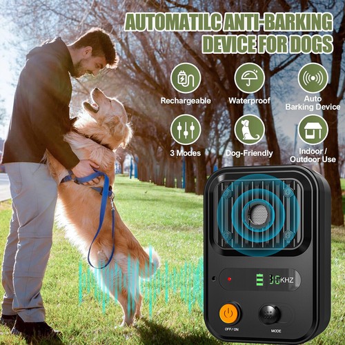 Ultrasonic Anti Bark Control Stop Barking Away Repeller Devices Training Pet Dog - Picture 2 of 11