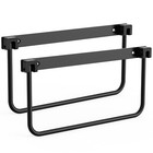 2Pcs Foldable RV Shoe Rack Space Saving Wall Mounted Aluminum Shoe Organizer Set