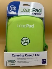 NEW LeapFrog Leap Pad Explorer  1, 2, Carrying Case New - Green - NIB