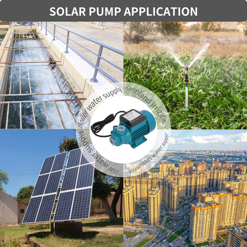 Portable Transfer Water Pump for Clean Water, DC 12V Easy Powered Self-Priming P - Bild 4 von 9