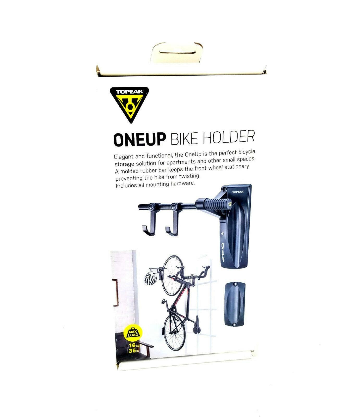 Topeak One Up Wall Mount Bike Hanger 68001009 Topeak One Up Wall Mount Bike Hanger 68001009