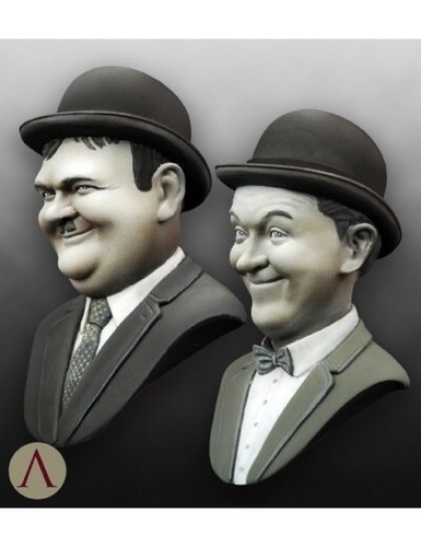 Scale75 - Laurel and Hardy - 1/10th Resin Bust - SCB002 - Picture 4 of 8