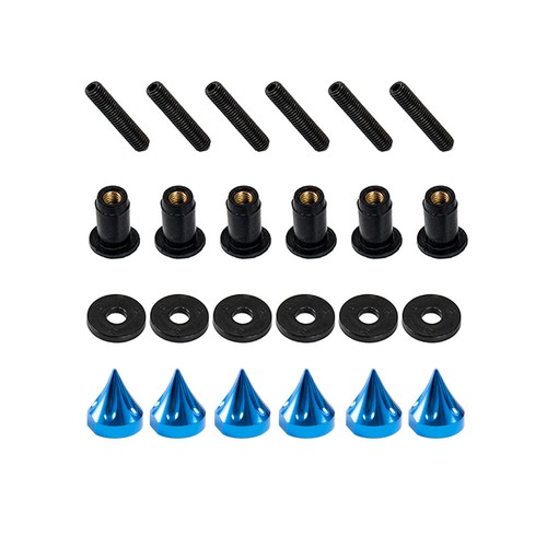 Windshield Windscreen Bolts Nuts for Kawasaki Ninja ZX6R 2019-2024 20 21 22 23 - Picture 24 of 41