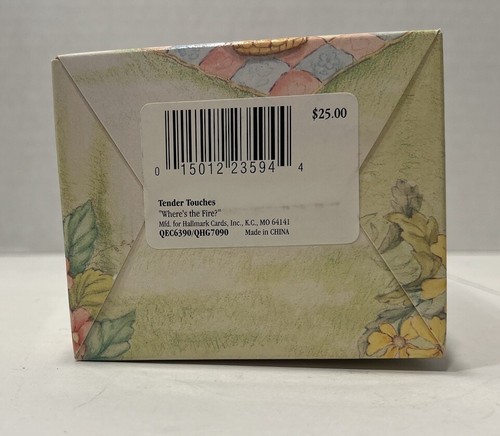 Hallmark Tender Touches “Where’s The Fire?” Figurine Fire truck & Firefighters - Picture 12 of 12