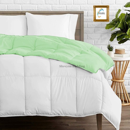 Amazing Down Alternative Reversible Comforter Egyptian Cotton Cal King Size - Picture 40 of 150