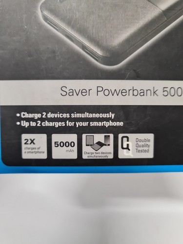 Sandberg Power bank 5000, 2 x USB-A Black - Picture 2 of 3