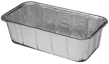 Handi-Foil 2 lb. Aluminum Foil Loaf Pans 50/PK -Disposable Bread Containers