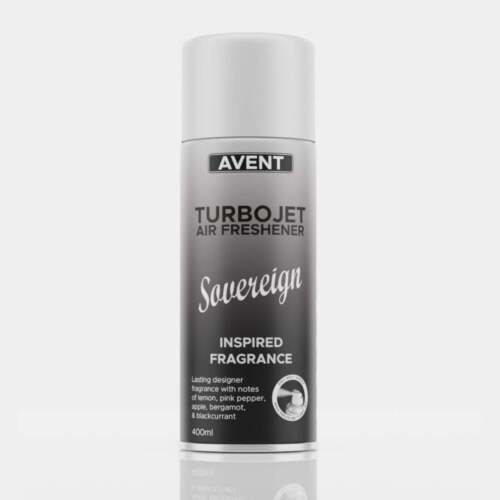 8 x SOVEREIGN TURBO JET AIR FRESHENER SANITISER SPRAY CAR HOME OFFICE BLAST CAN - Picture 12 of 24