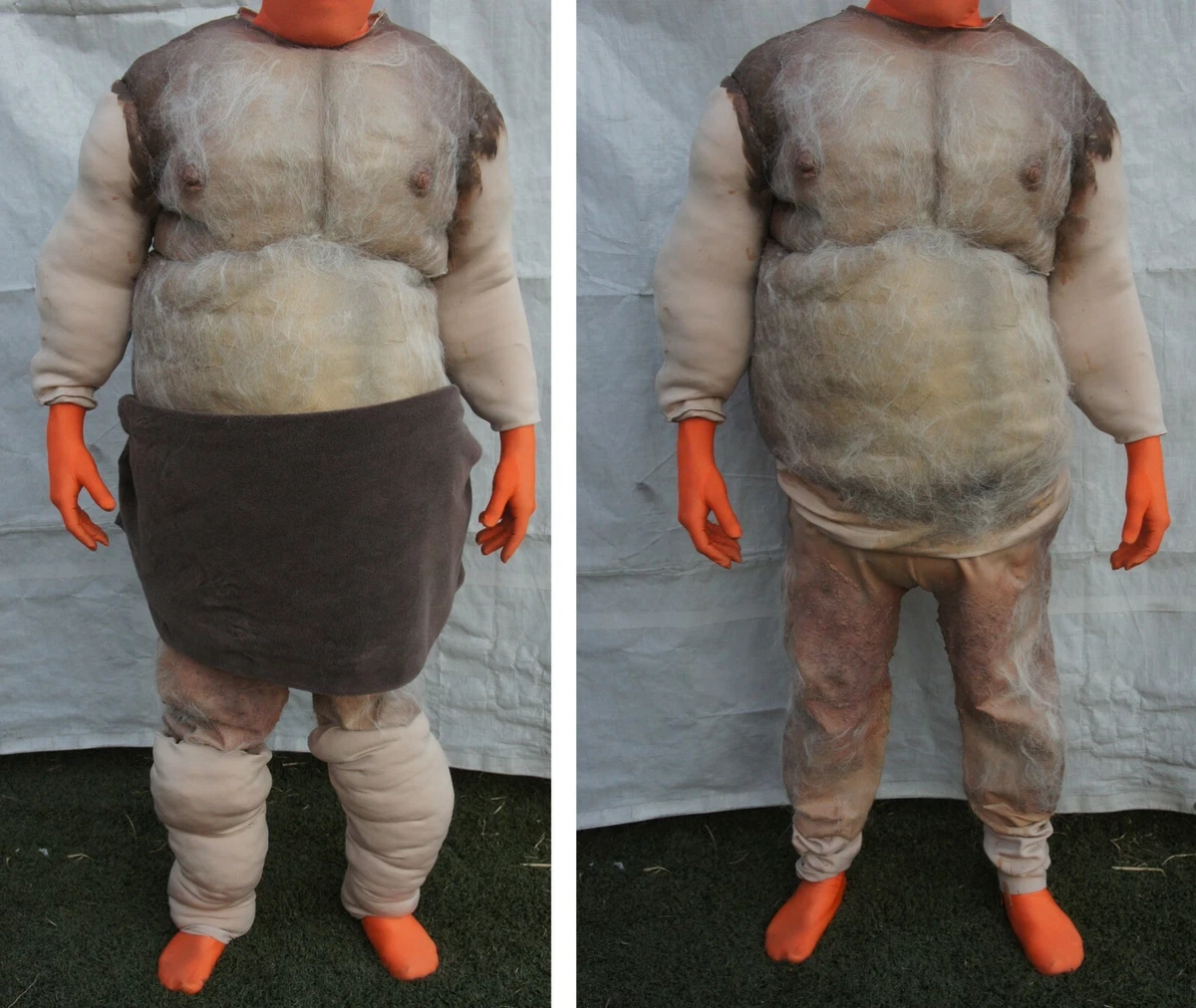 Male Fat Suit Movie Prop Professional Quality Padding Costume Outfit  Halloween | eBay