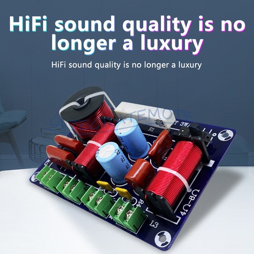 150W 200W 250W 3-Way Audio Crossover Board Professional Speaker Divider Splitter - Afbeelding 55 van 65