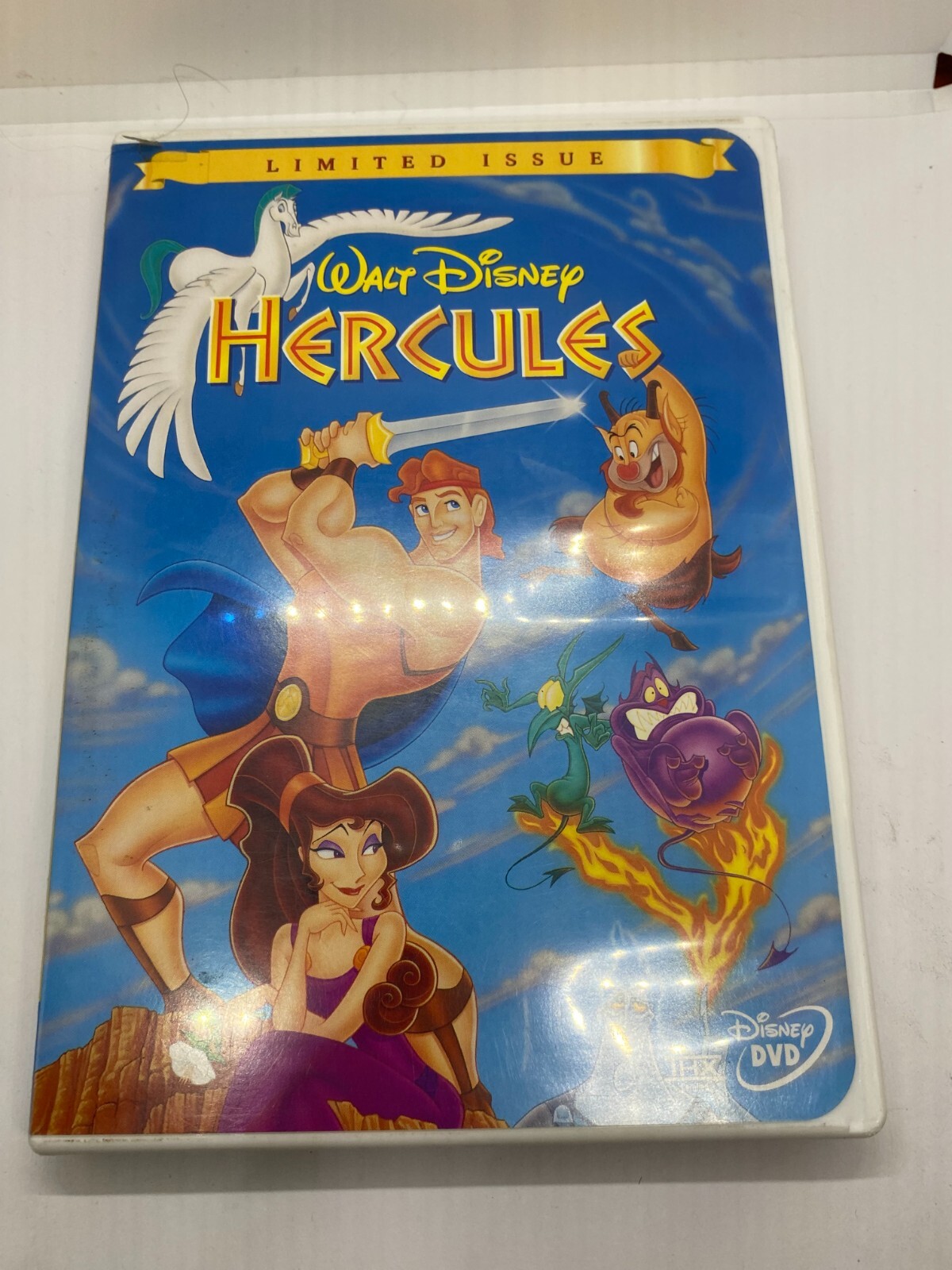 HERCULES DVD - 1999 Limited Issue Walt Disney Cartoon Kids Family RARE ...