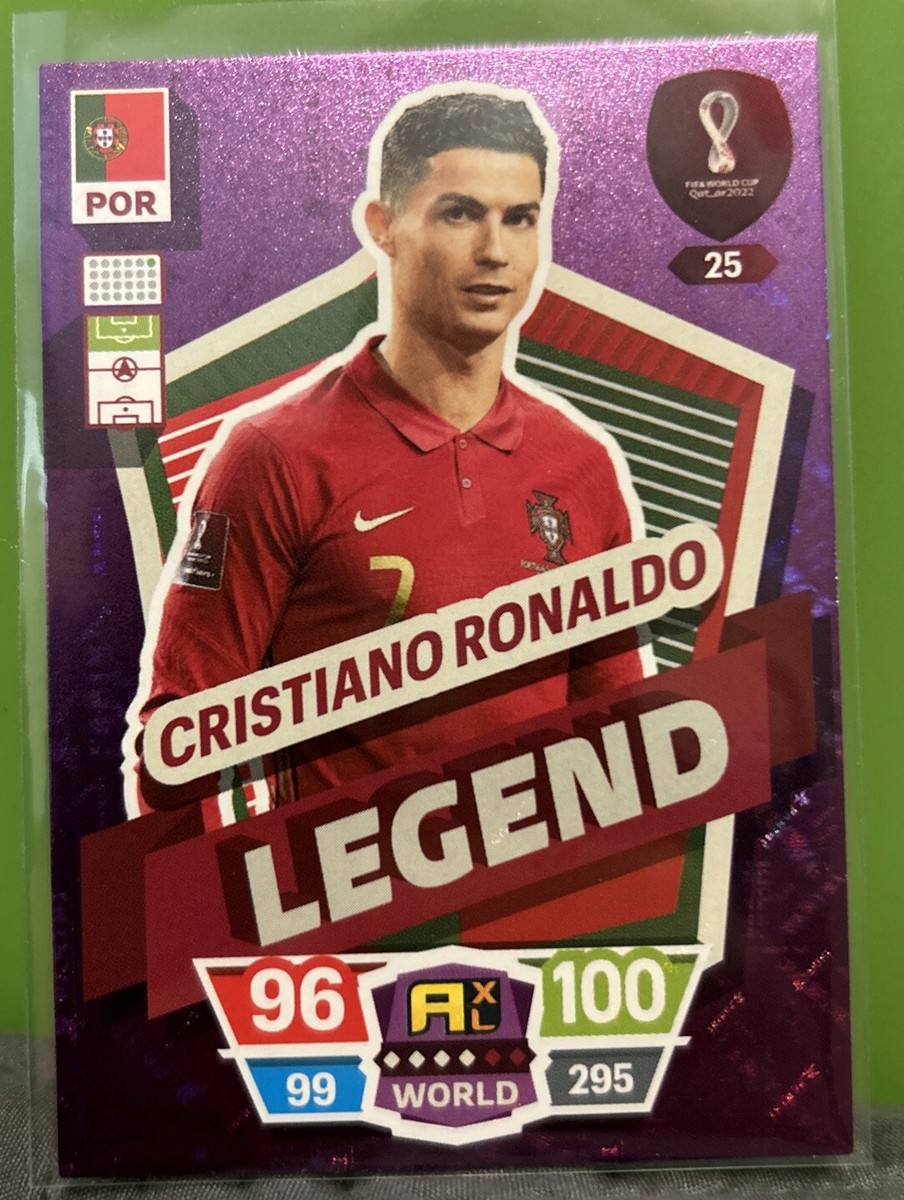 Panini FIFA World Cup Qatar 2022 Legend Cristiano Ronaldo Panini FIFA World Cup Qatar 2022 Legend Cristiano Ronaldo