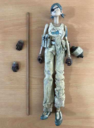 ThreeA Toys Ashley Wood WW7174 SET ONE GHOST HUNTER BERTIE VS ...