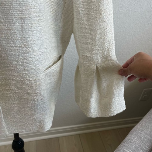 Preston & York 2piece Suit jacket & Skirt 18 White Tweed Career Office Formal - Picture 7 of 18