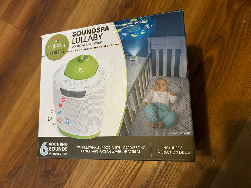 HoMedics myBaby Soundspa Lullaby Sounds & Projection (MYB-S300)