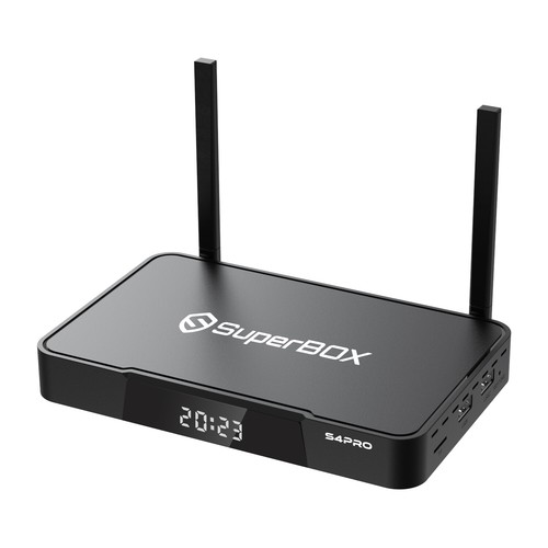Superbox S4 PRO Media Player Black Voice Command Cost-effective Android 9 - Picture 10 of 14