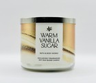WARM VANILLA SUGAR ~ 3 Wick CANDLE  ~ Bath & Body Works ~