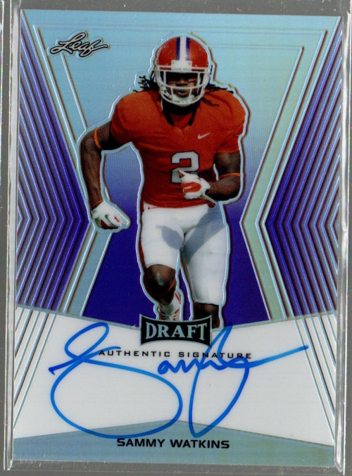 2014 Leaf Metal Draft Prismatic Purple #BASW1 Sammy Watkins