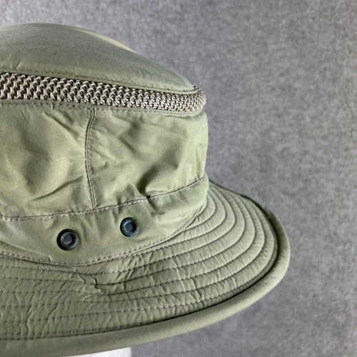 Tilley Endurables Hat 7 1/2 Wide Brim Outdoor Sun Hat Made in Canada Light Green - Foto 24 di 24