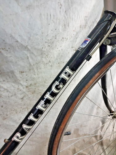 1986 Raleigh Capri Touring Road Bike 60cm Large Lugged Steel Suntour USA Shipper - Picture 6 of 24